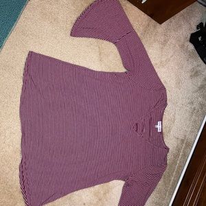 Women’s bell sleeve blouse